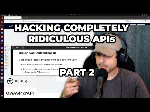 What is Broken User Auth? Hacking APIs Part 2