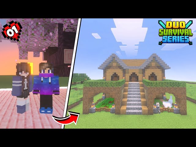 MY CRAZY START IN MINECRAFT SURVIVAL 🔥 || Minecraft PE Survival Series EP 1 [HINDI] ✨