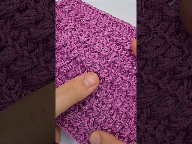 Everyone's Talking About This Soft and Easy Crochet Technique!🧶💜 Warm and Stylish Knitted Items.