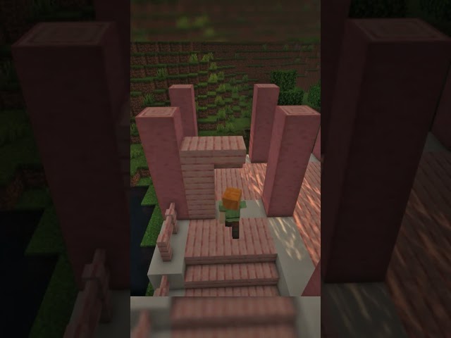 Cherry House Minecraft Tutorial #shorts #minecraft #fyp