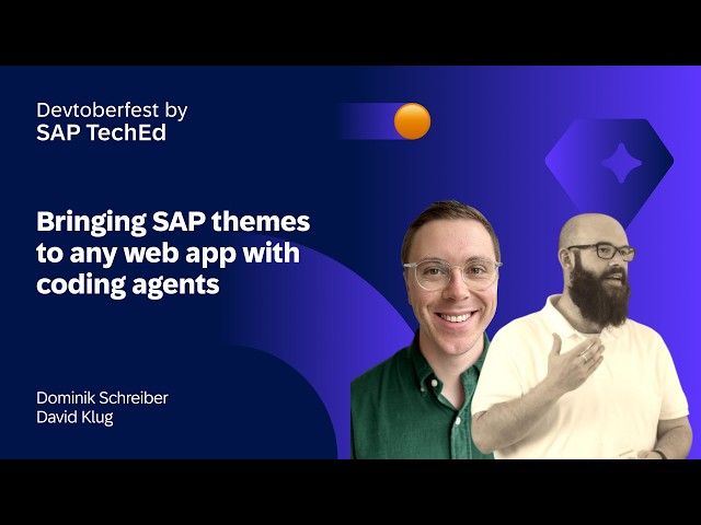 Bringing SAP themes to any web app with coding agents