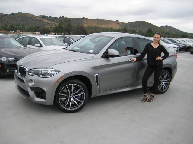 ALL - NEW BMW X6 M Donington Grey / Mugello Red Leather / Exhaust Sound Review X6M