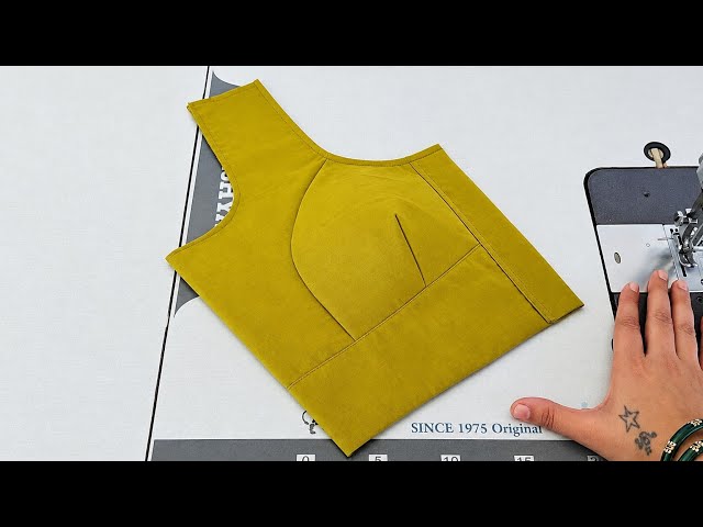 34 Size Katori Blouse Design Cutting & Stitching 2026 | Perfect Shape Blouse Design ✨