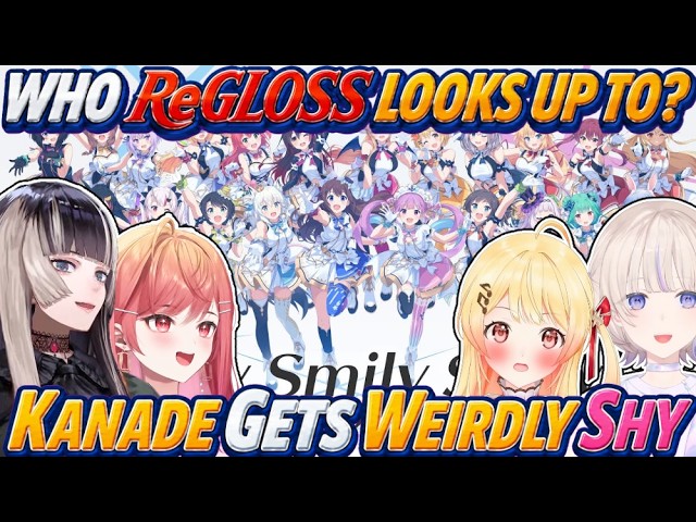 ReGLOSS Are Asked Who They Look Up To, and Kanade Gets Weirdly Shy【Hololive Clips/Hajime/Ririka】