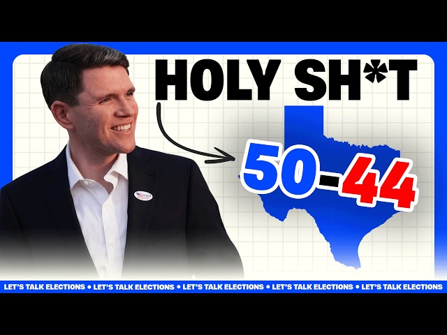 SHOCKING POLL: James Talarico Leads by SIX in TEXAS Senate Race