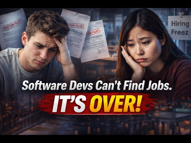 Software Engineers & CS Grads Can't Find Jobs...The Death of Tech Careers