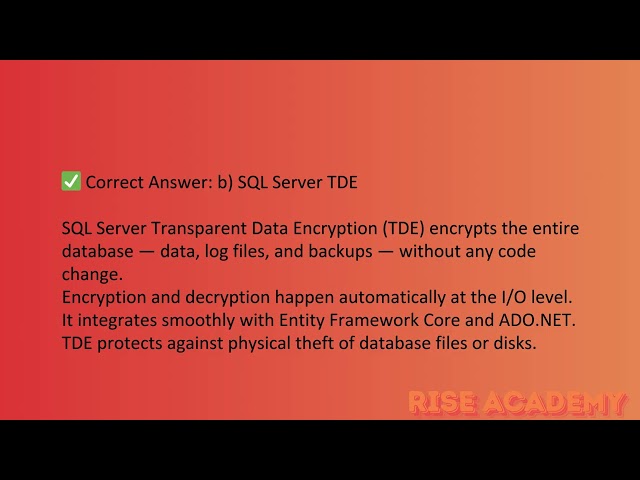 Challenge 11: Data Encryption at Rest in .NET — Secure Your Application Data | .NET Security Series