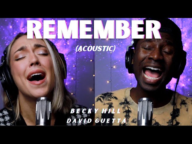 Remember - Becky Hill + David Guetta (Acoustic Cover) | Ni/Co
