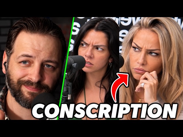 Andrew vs Feminist  Is There Any REWARD For Men For FORCED Conscription