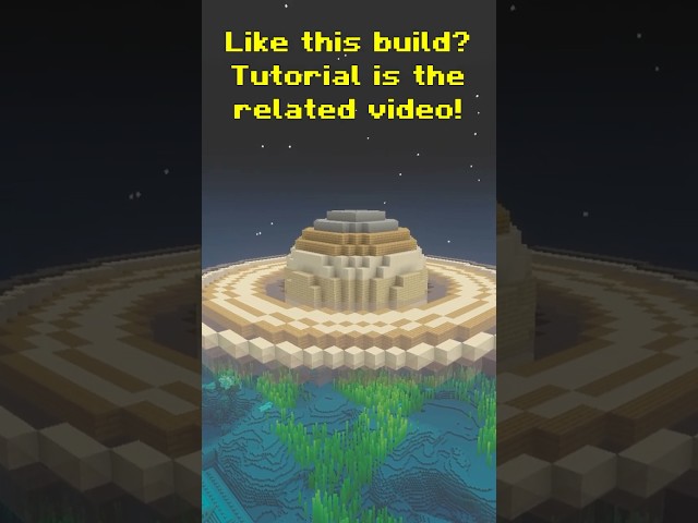 Minecraft How to Build the Solar System Planets #gearsaw #minecraft  #minecraftbuildingtutorial