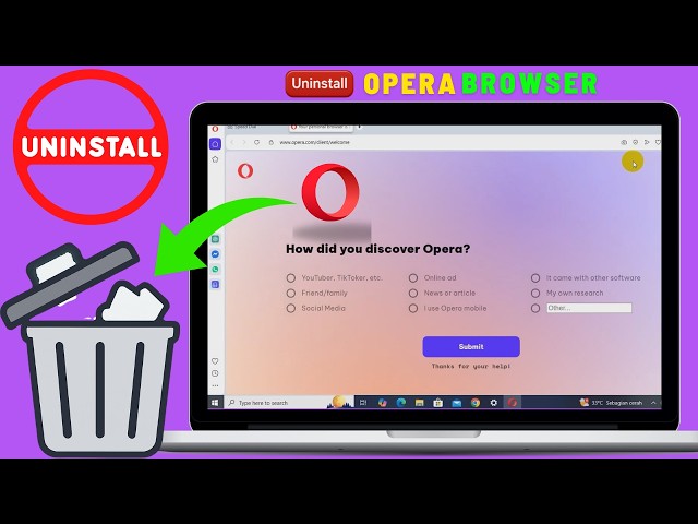 How to Uninstall Opera on Windows 10 || Newest 2026