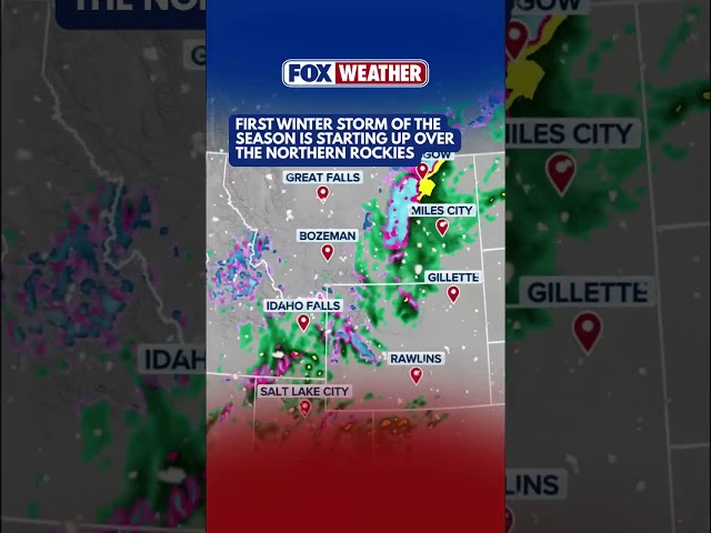 Winter is Coming: The First Storm of the Season Coming for the Northern Rockies