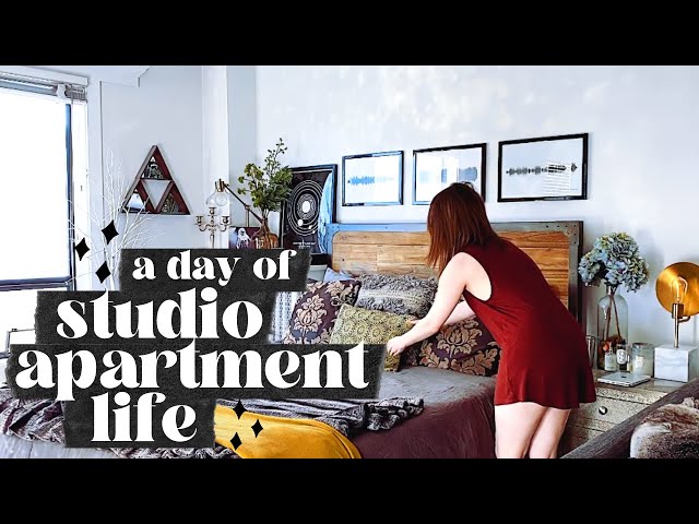 Studio Apartment Living: Day in the Life of an Interior Style Blogger