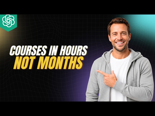 How To Build An Online Course In Hours, Not Months, Using ChatGPT And Notion [Step By Step Guide]