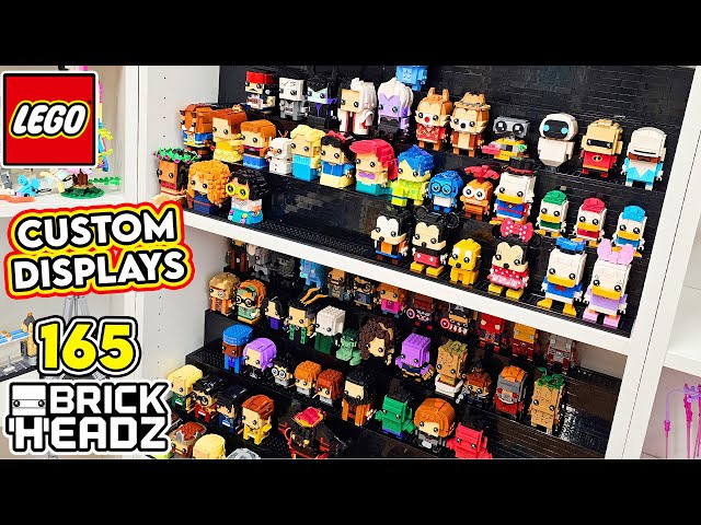 Huge LEGO Brickheadz Collection | Custom Stands | Tutorial & Overview