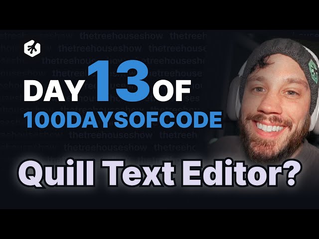 Day 13: Building a Text Editor with Quill in Vanilla JavaScript