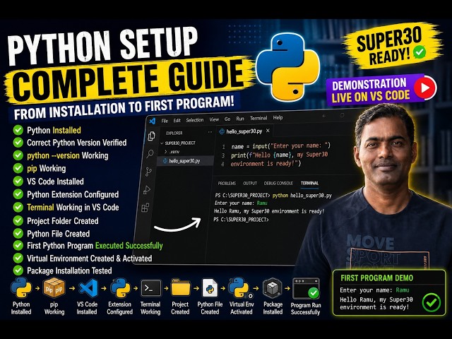 1. Complete Python + VS Code System Setup