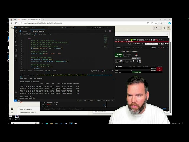 Get Historical Data with Algo