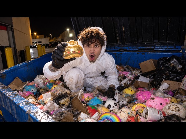 I Dumpster Dived for VIRAL Squishies! (Big Mistake)