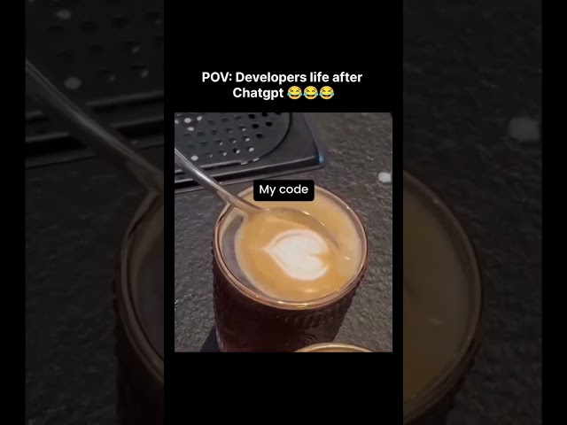 Developers life after chatgpt #coding #chatgpt #developer #viralvideo