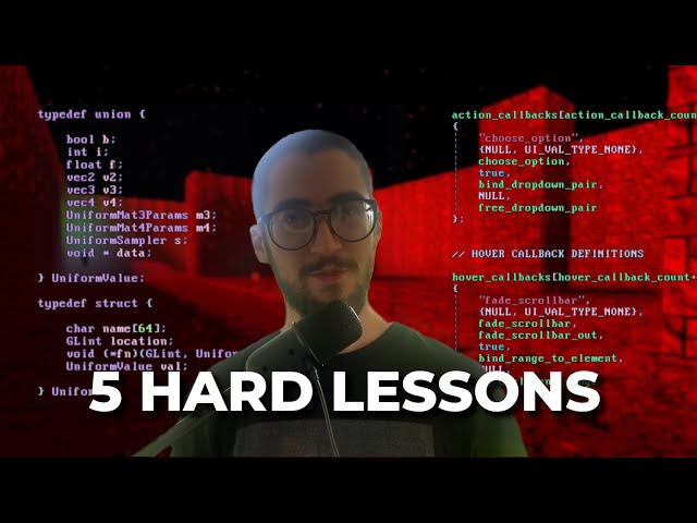 5 Things I Wish I Knew Before Making a Game Engine in C