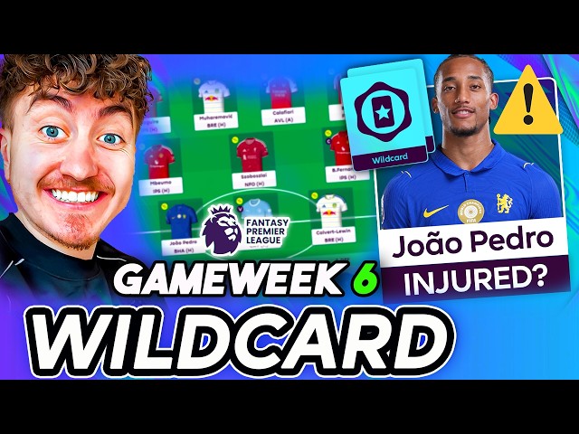 CAN WE RISK JOÃO PEDRO ON WILDCARD?! 🚨 | GW6 WILDCARD DRAFT | Fantasy Premier League 2026/27