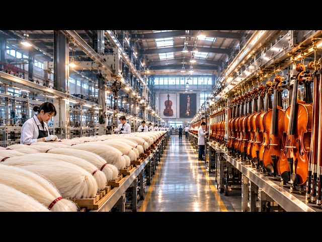 How Master Luthiers Turn Wild Horsehair Into $5,000 Violin Bows