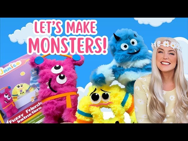 Can You Make the Silliest Fuzzy Monster Ever? Miss Daisy & Jmmico