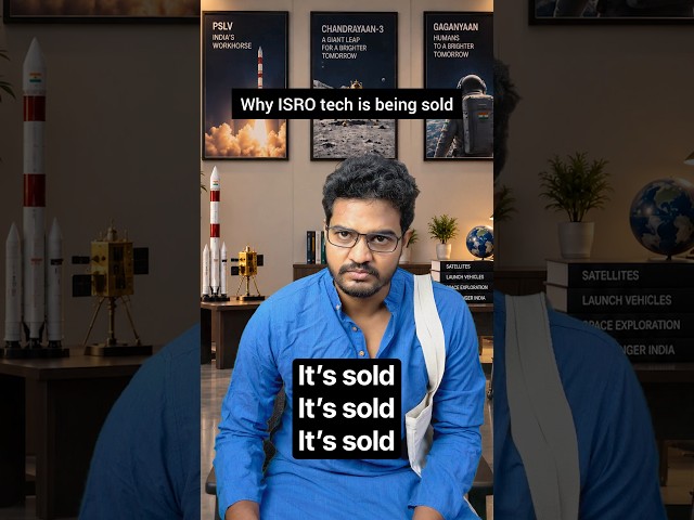 Real reason why ISRO tech is sold #shorts #isro