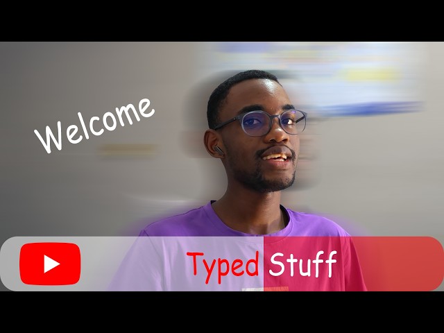 Introducing typed stuff