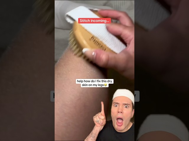 HOW TO FIX DRY LEGS!😱 #dryskin #skincaretips #skincareroutine #skin #beautytips