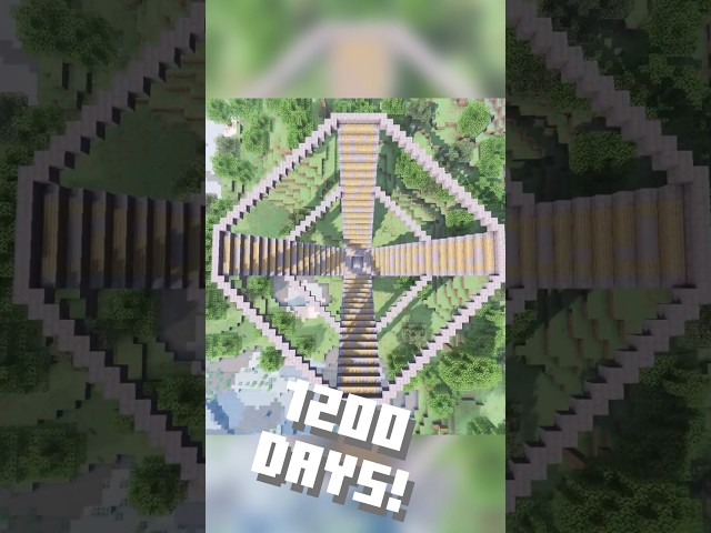 I Transformed the End Portal in my Minecraft Forever World! #minecraft #foreverworld #megabuild