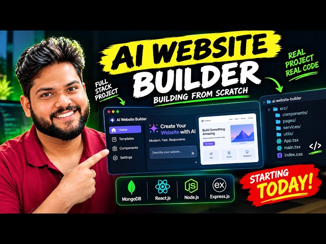 🚀Day-2 | AI Website Builder Full Stack Project to get a Job 🔥