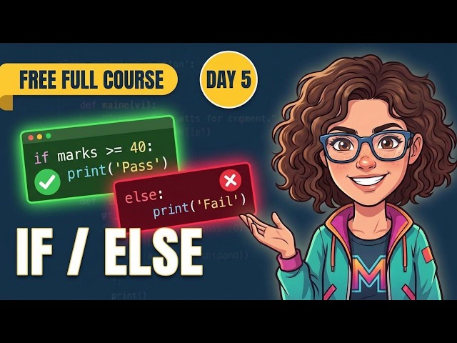 Free Python Basic to Advance Full Course (Bengali) | Day 5 — IF-ELSE Condition