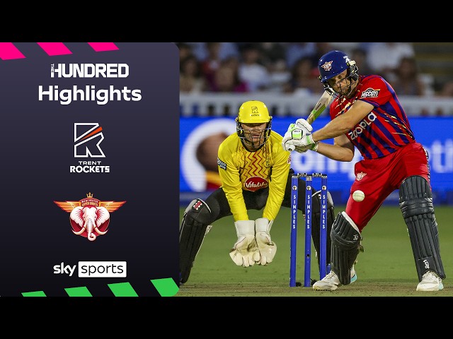 Late DRAMA in the men's Hundred final! 🤯 | Trent Rockets vs Manchester Super Giants | Highlights