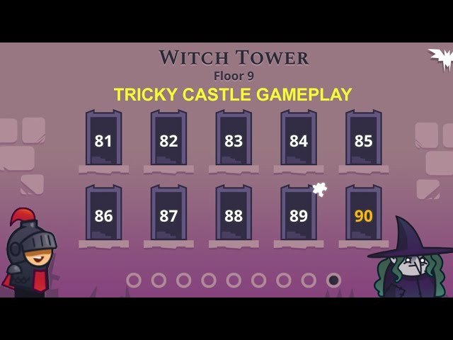 Tricky Castle - Witch Tower Levels 81 to 90 | Android Gameplay Walkthrough @GameOptionChannel 