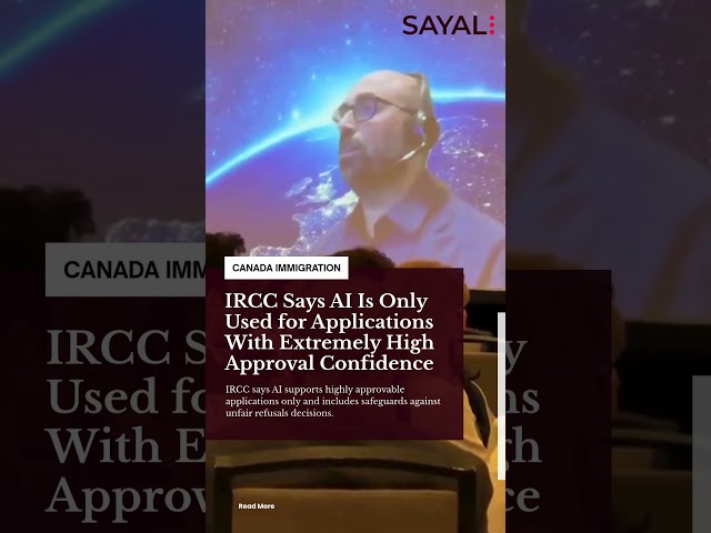 🇨🇦 IRCC clarified that AI is not being used to recommend refusals or influence officers’ decisions.