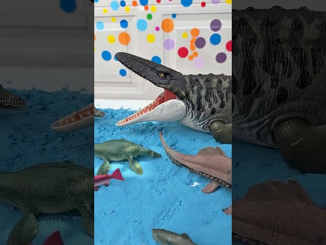 Giant Mosasaur Extinct Reptile    #shorts #shortvideo #kids #short