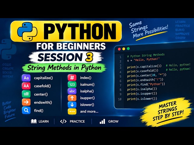 Python Session - 3
