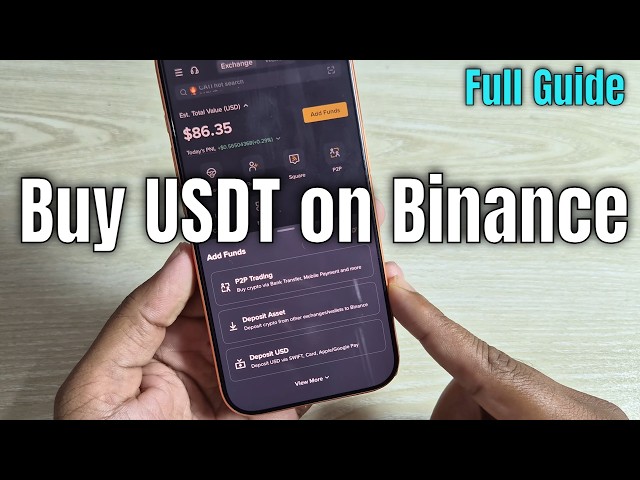 How to buy USDT on Binance (With Card/P2P/Bank)