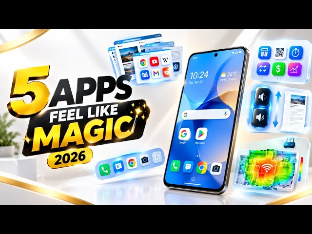 5 Android Apps That Feel Like Magic 🤯