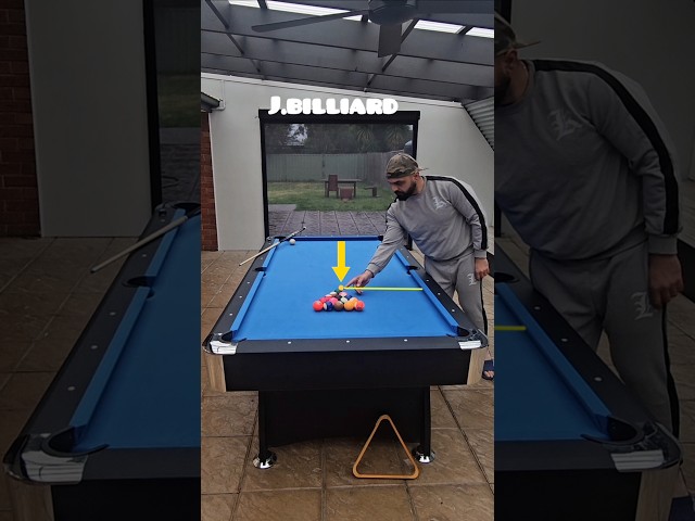 Learn how to make a golden break — pocket the 8 ball on the break #8ballpool #billiards #8ball