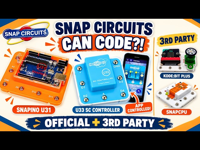 Arduino, PICAXE, micro:bit & More — Can Snap Circuits Actually Teach Coding?