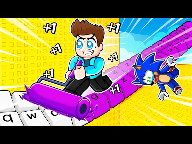 ROBLOX PAINT THE KEYBOARD!!