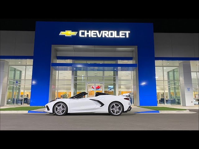 C8 corvette convertible LIVE on the road review!