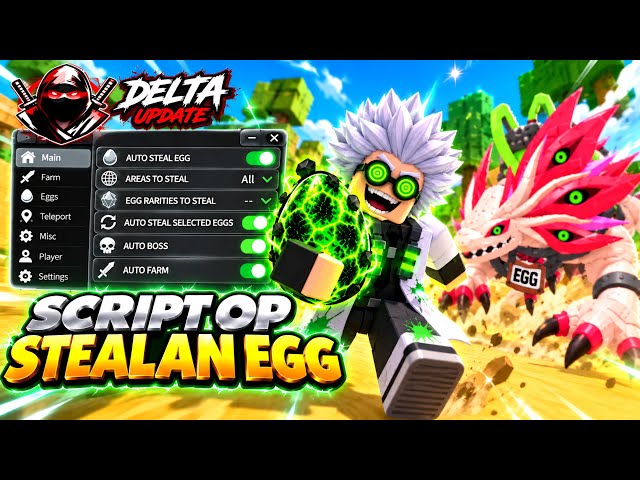 😱 BEST SCRIPT TO STEAL AN EGG! 🥚 AUTO FARM STEAL EGGS AUTOMATICALLY (UPDATED 2026)