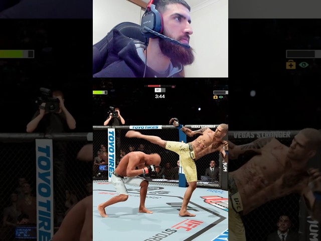 No Block Challenge With MVP #ufc #ufc5 #gaming