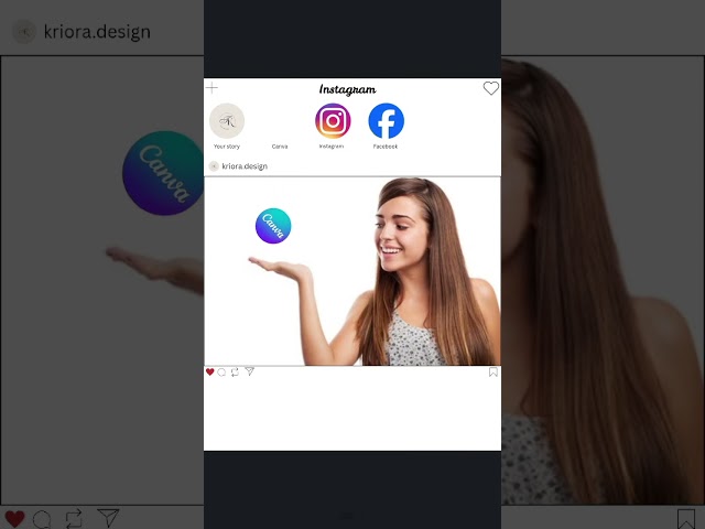 I Made This VIRAL Instagram Post in Canva Only! (Pop Out Effect Tutorial)