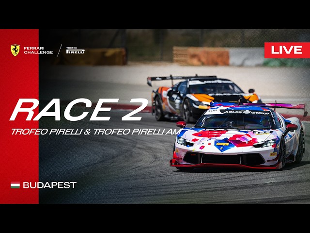 LIVE Ferrari Challenge Europe - Budapest, Race 2 - Trofeo Pirelli & Trofeo Pirelli AM