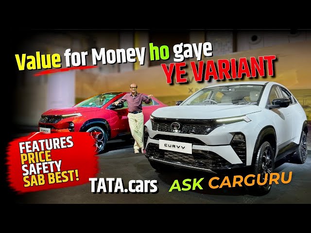Tata Curvv Pure X+ vs Creative X+: ₹11.79 Lakh में victoris भूल जाओगे? 🔥 Ask CARGURU